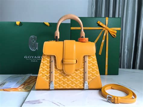 yellow goyard saigon|Saïgon PM Bag .